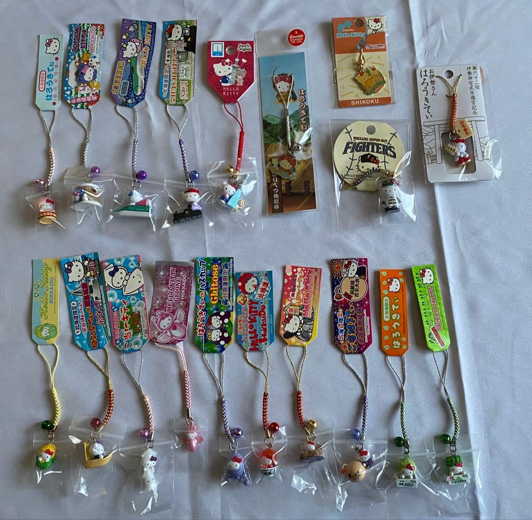 【275点】ご当地キティ 大量 根付 ストラップ 限定 まとめ売り 激レアあり