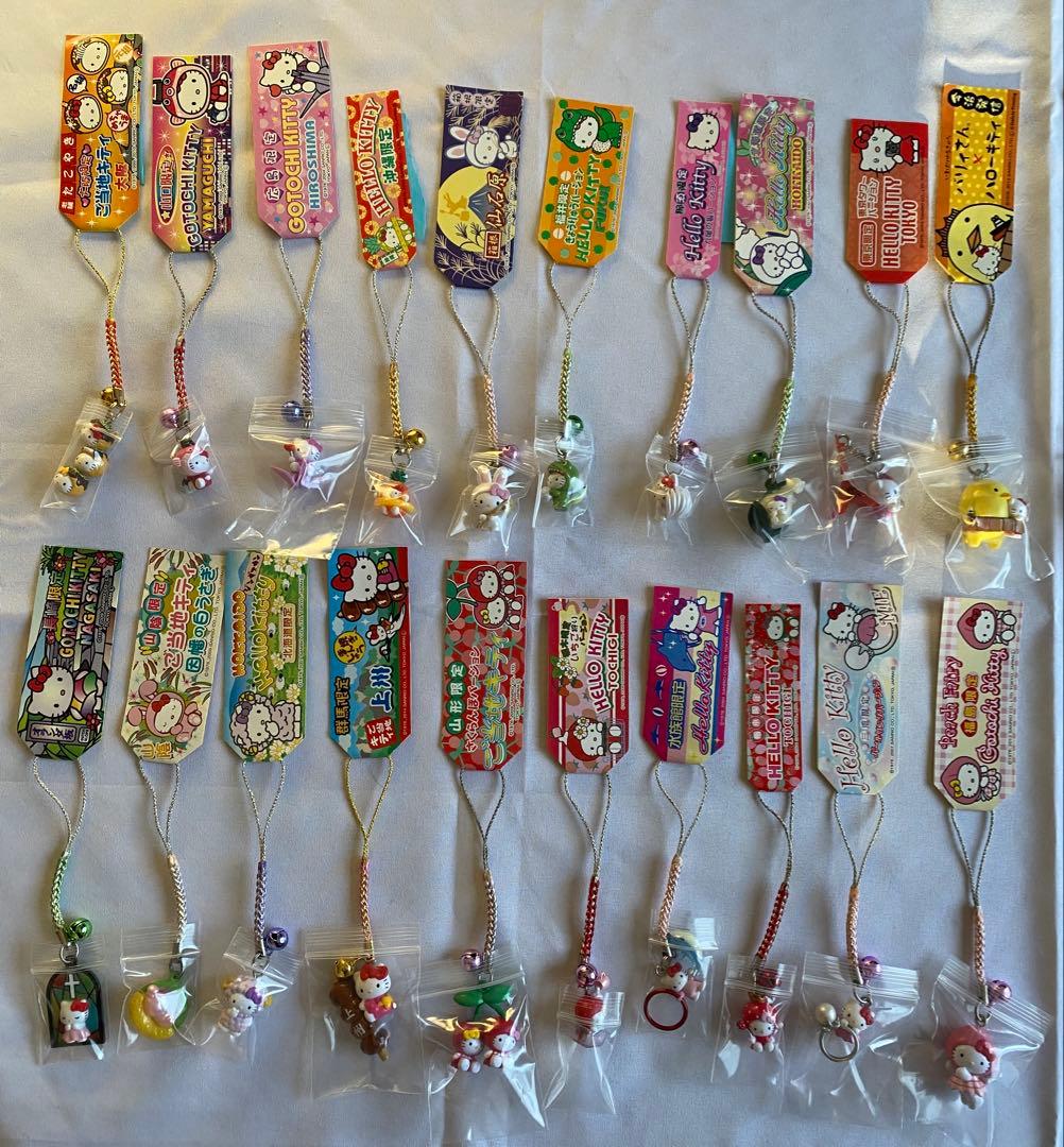 【275点】ご当地キティ 大量 根付 ストラップ 限定 まとめ売り 激レアあり