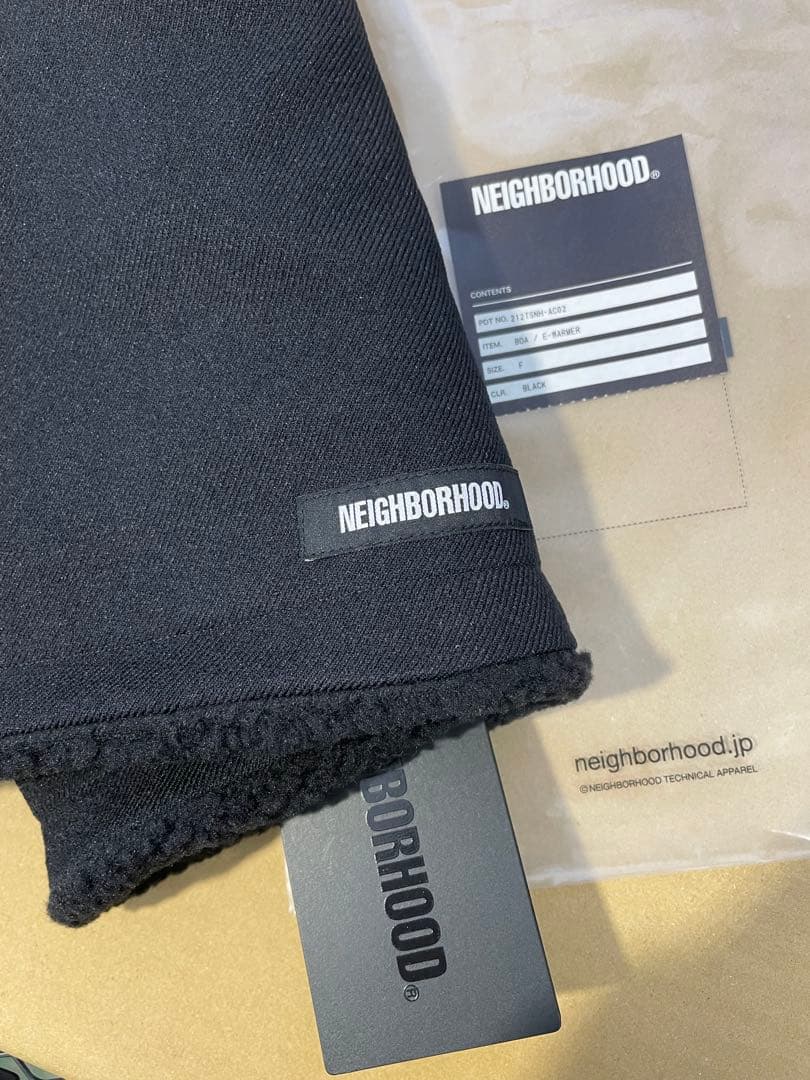 【新品】ネイバーフッド　BOA / E-WARMER ボア ネックウォーマー