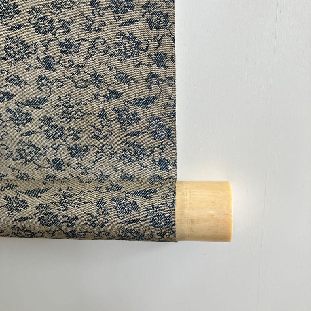 掛軸•日本画　橘田永芳　「青緑山水図」