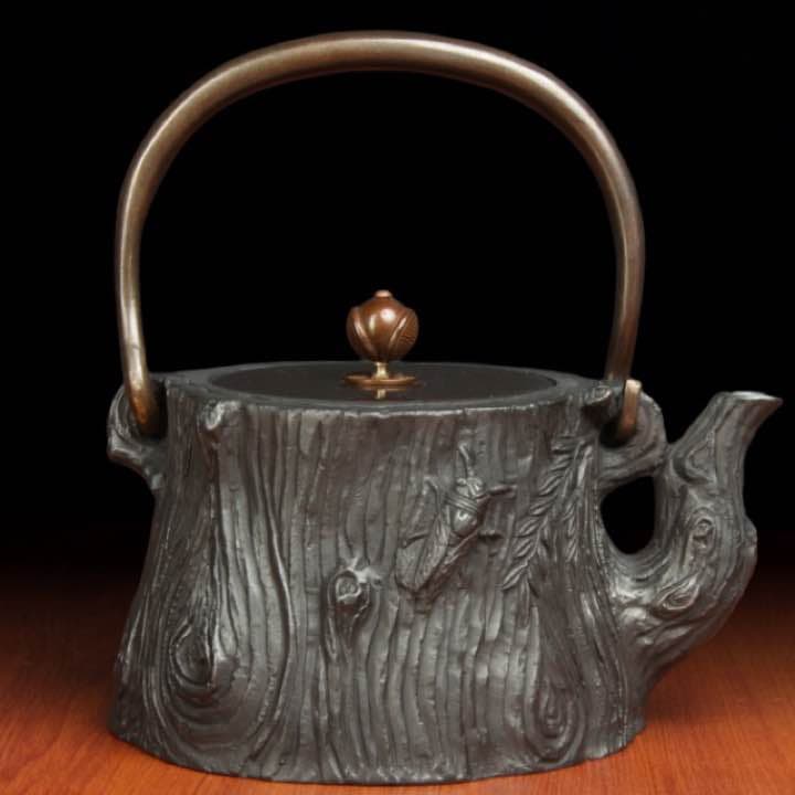 松紋堂 鉄器 急須 伝統工芸 手作り 鉄分補給