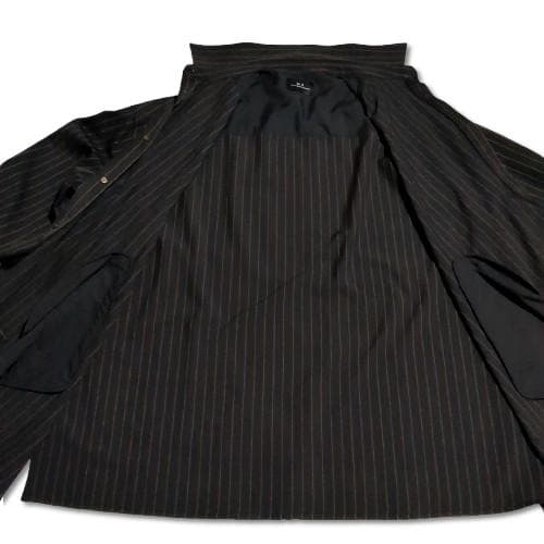 MBストライプオーバーシャツアウター Sサイズ ブラック 匿名配送