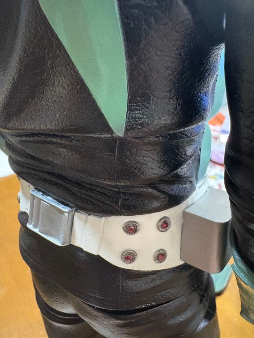 仮面ライダー 旧1号 メガソフビキット 塗装済み完成品 海洋堂　訳アリ品