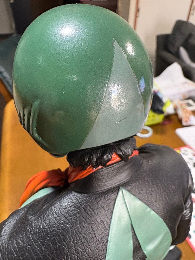 仮面ライダー 旧1号 メガソフビキット 塗装済み完成品 海洋堂　訳アリ品