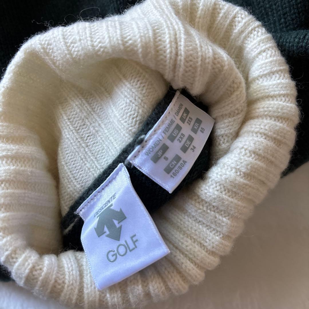 descente タートルネックセーター