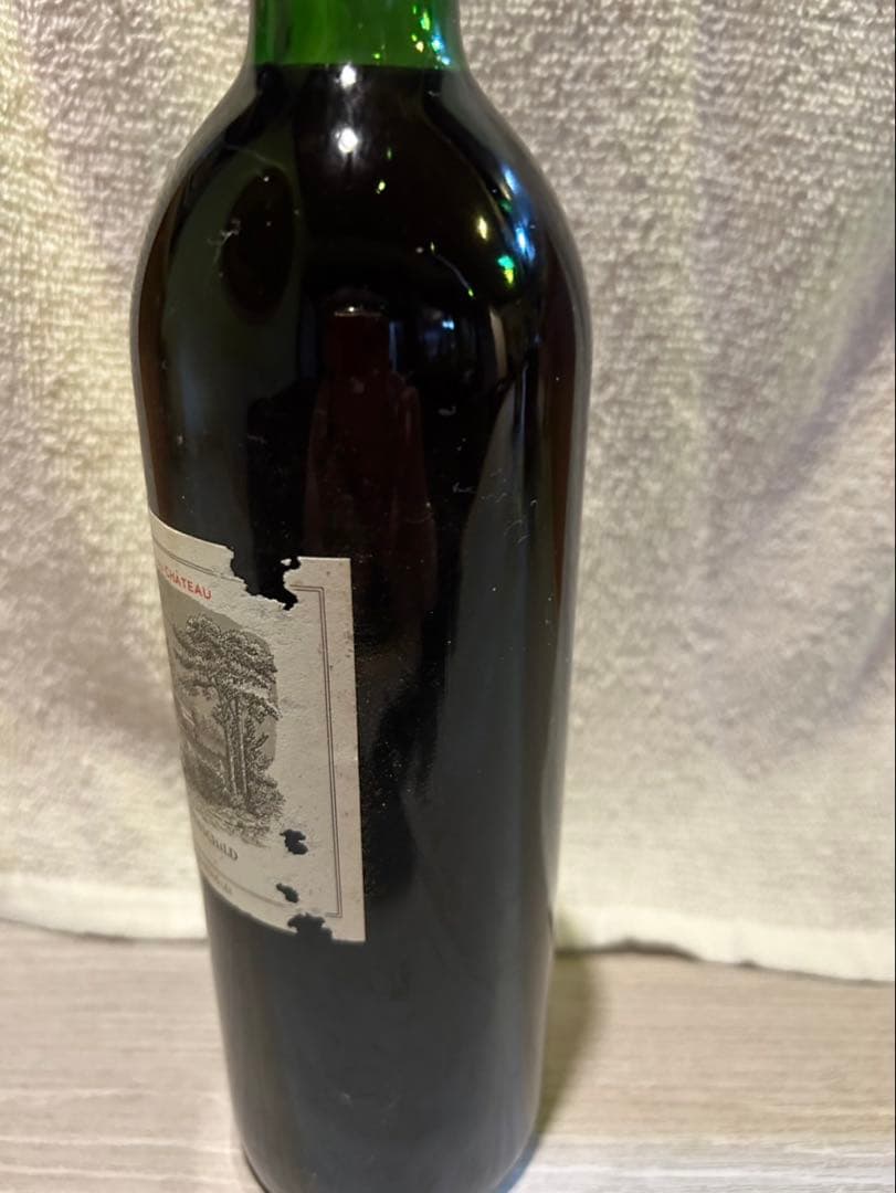 【未開栓】シャトー ラフィット ロートシルト 1970 「セラー保管」