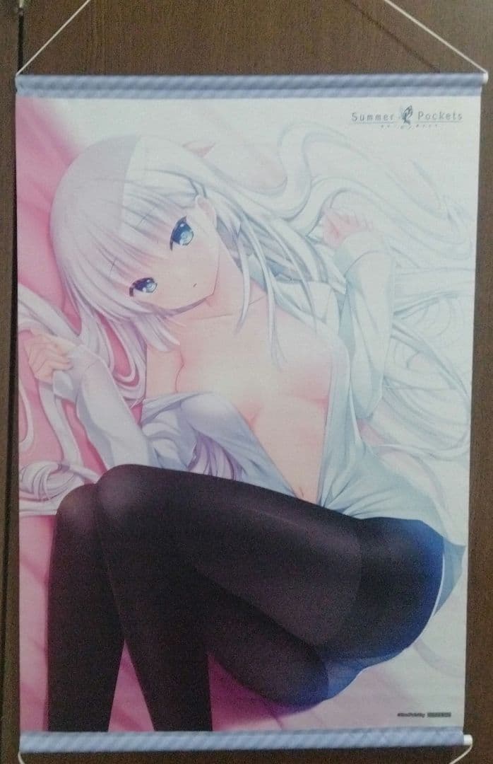 Summer Pockets 鳴瀨しろは アニメイト特典 タペストリー Key