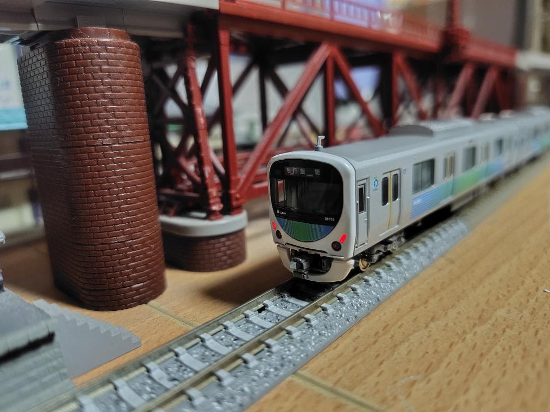 GREENMAX4378西武30000系池袋線基本8両セット【動力換装その他改】