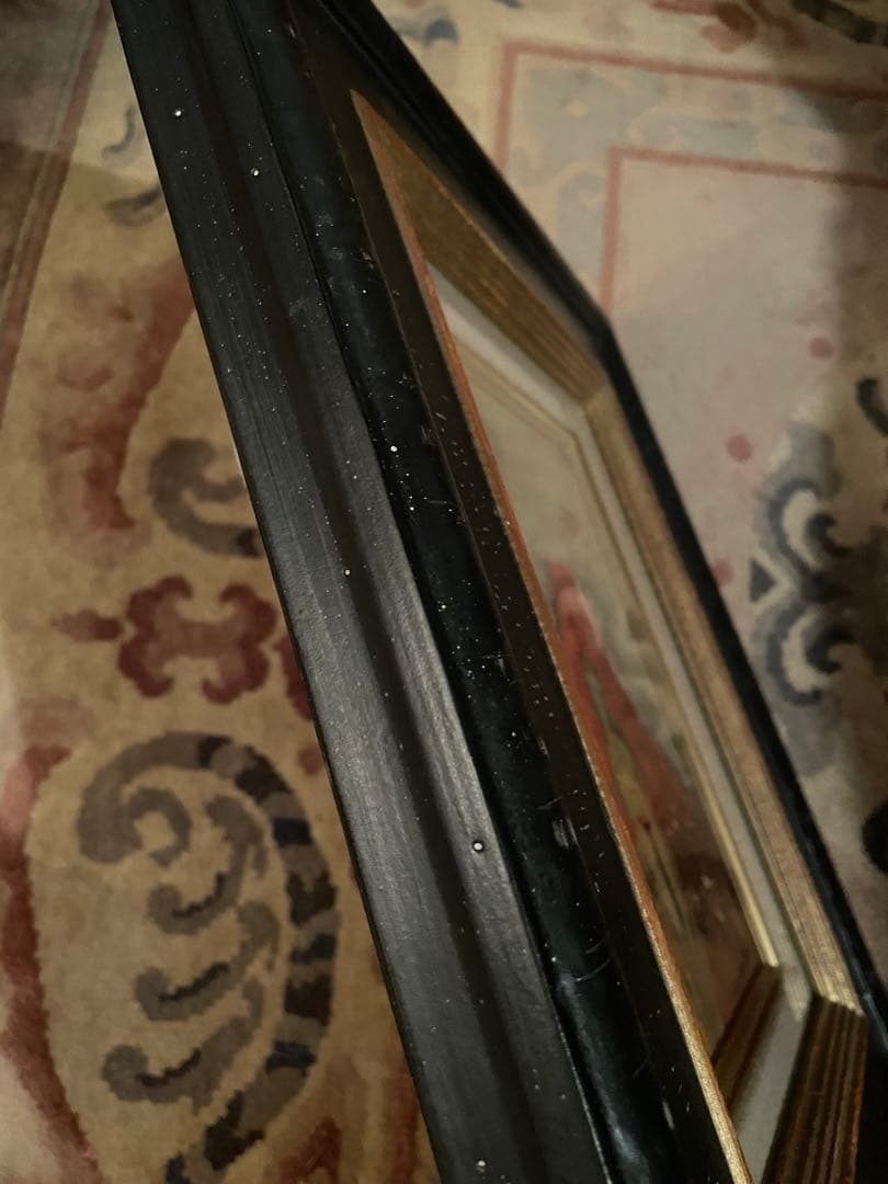 絵画　織田廣喜　オダヒロキ　富士と少女　油彩　織田ひろき　美術品　おだひろき