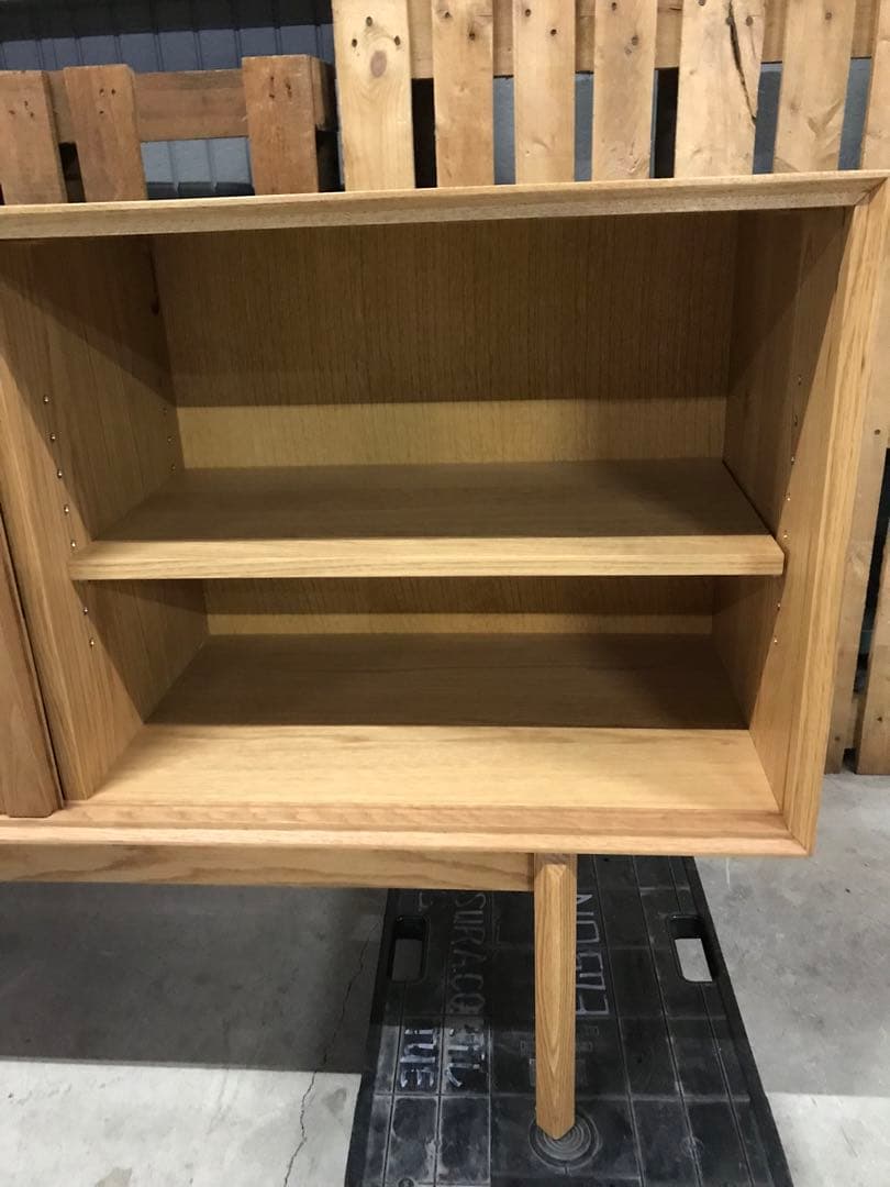 モデルルーム品 久和屋 DELTA デルタ ロングサイドボード180