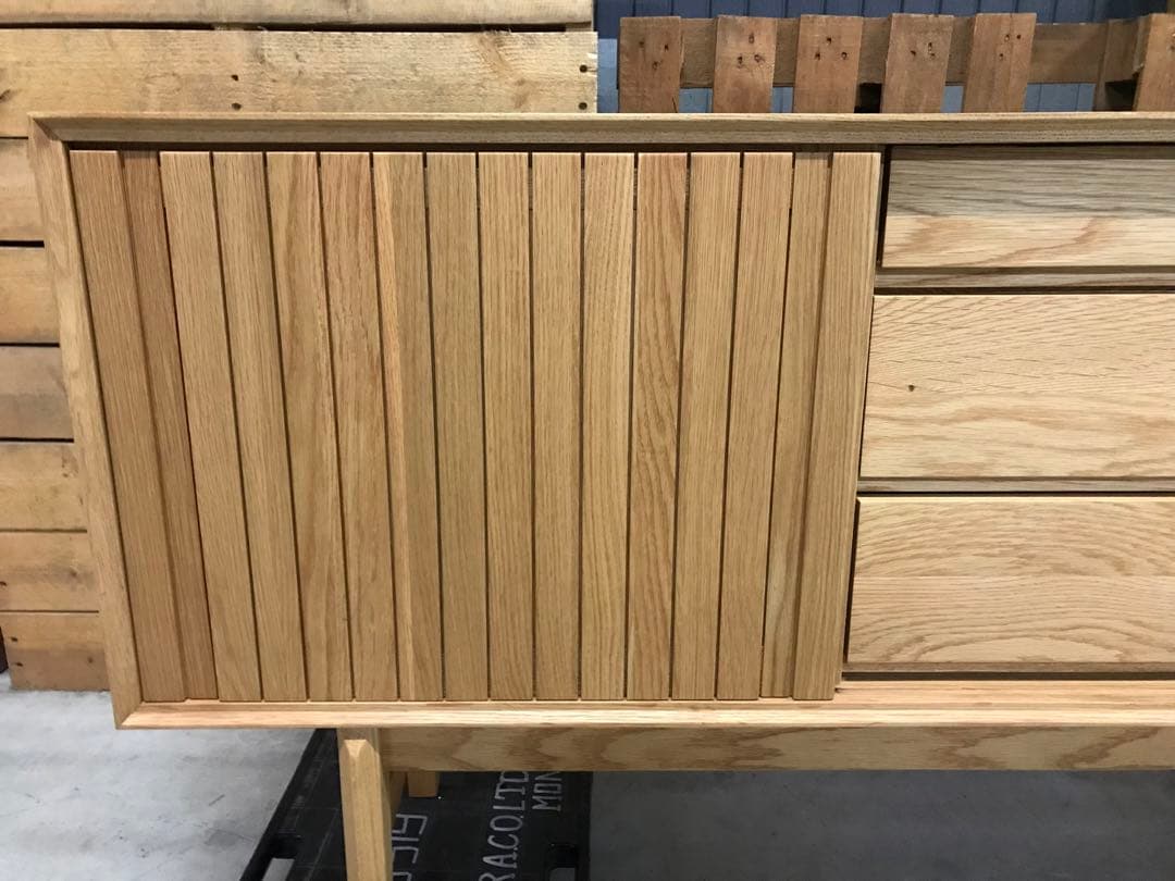 モデルルーム品 久和屋 DELTA デルタ ロングサイドボード180