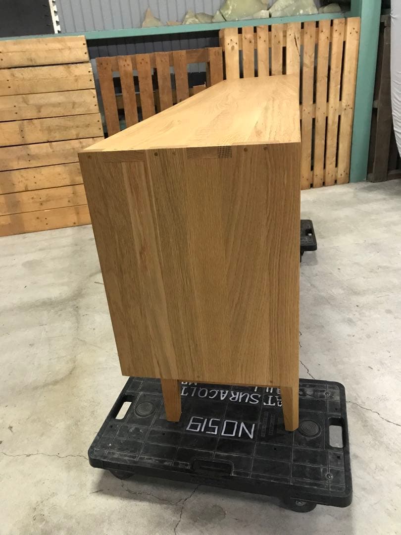 モデルルーム品 久和屋 DELTA デルタ ロングサイドボード180