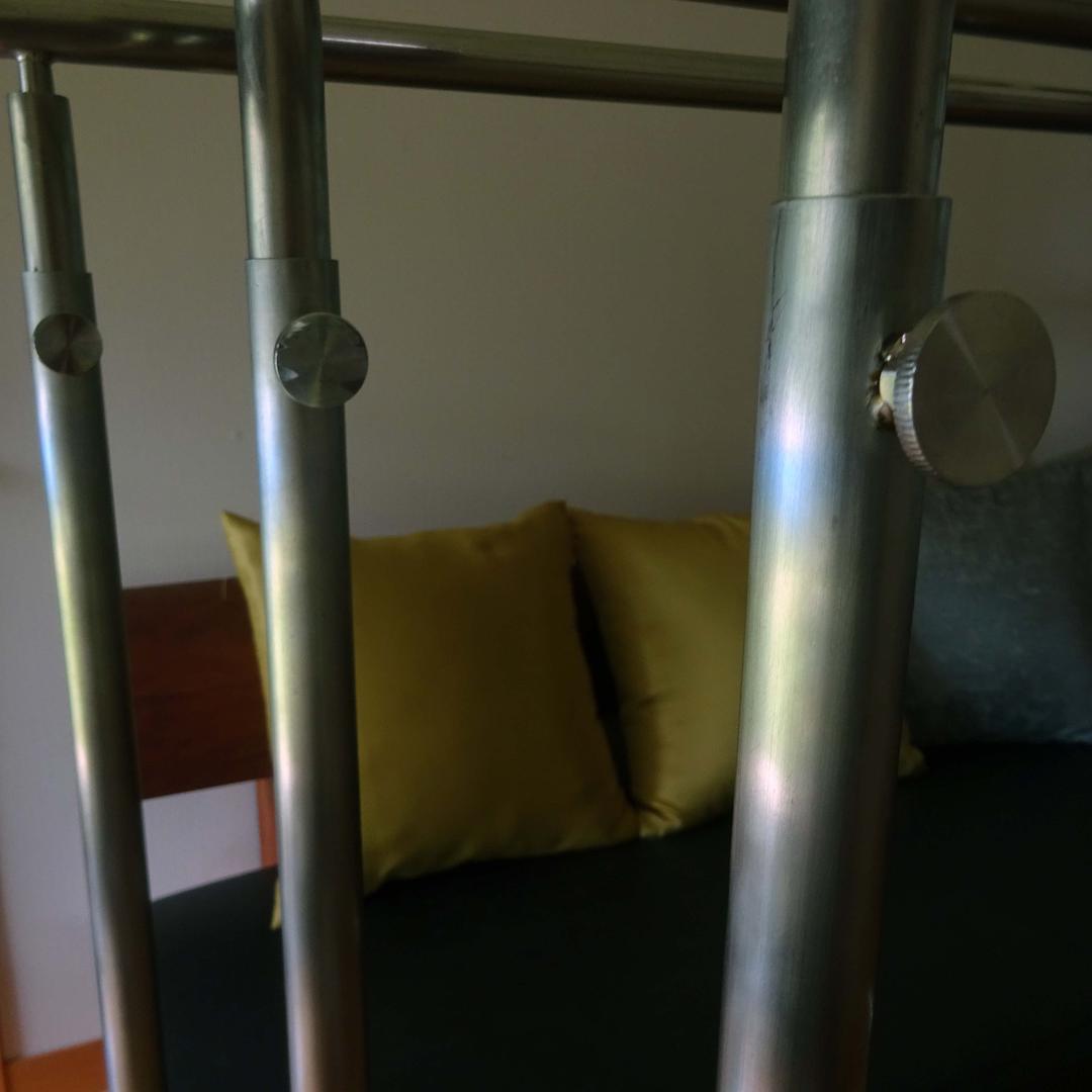 3点　ステンレス× ハンガーラック スタンド アイアン アンティーク調 アパレル