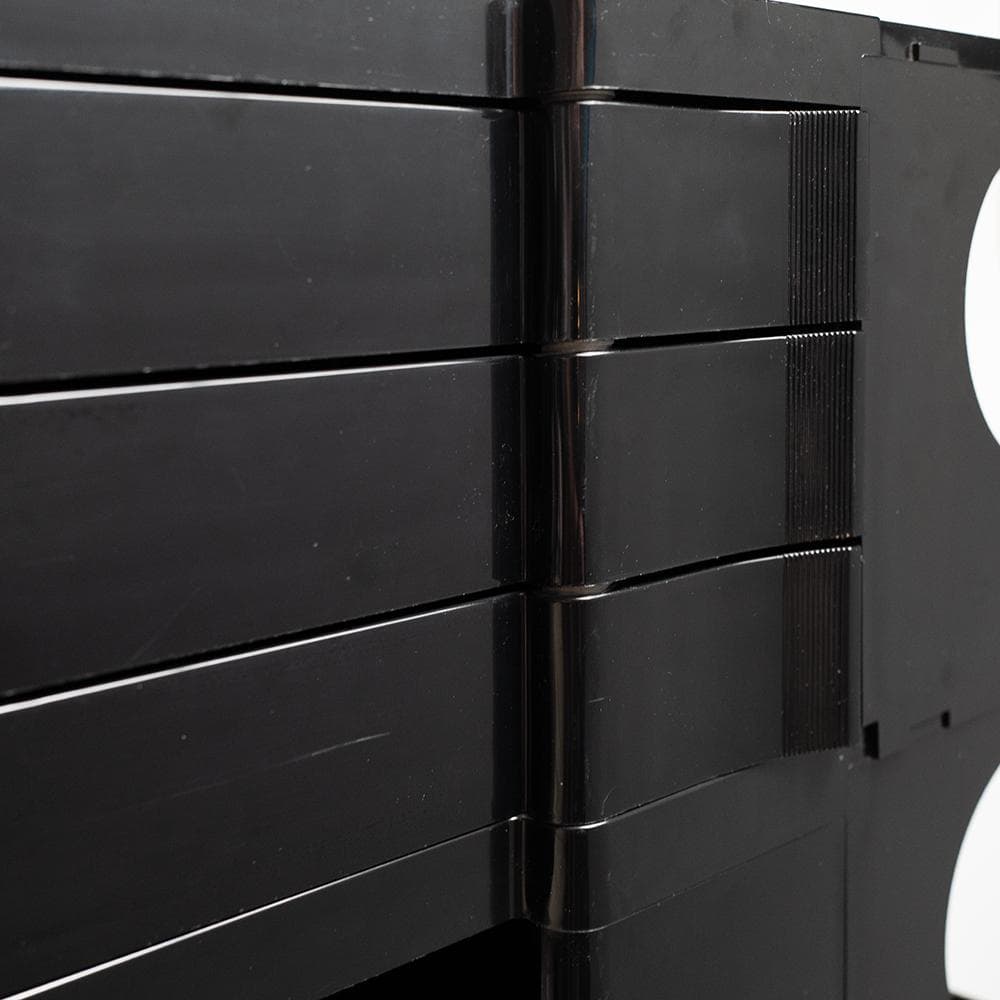 B-LINE ボビーワゴン 3段3トレイ ブラック