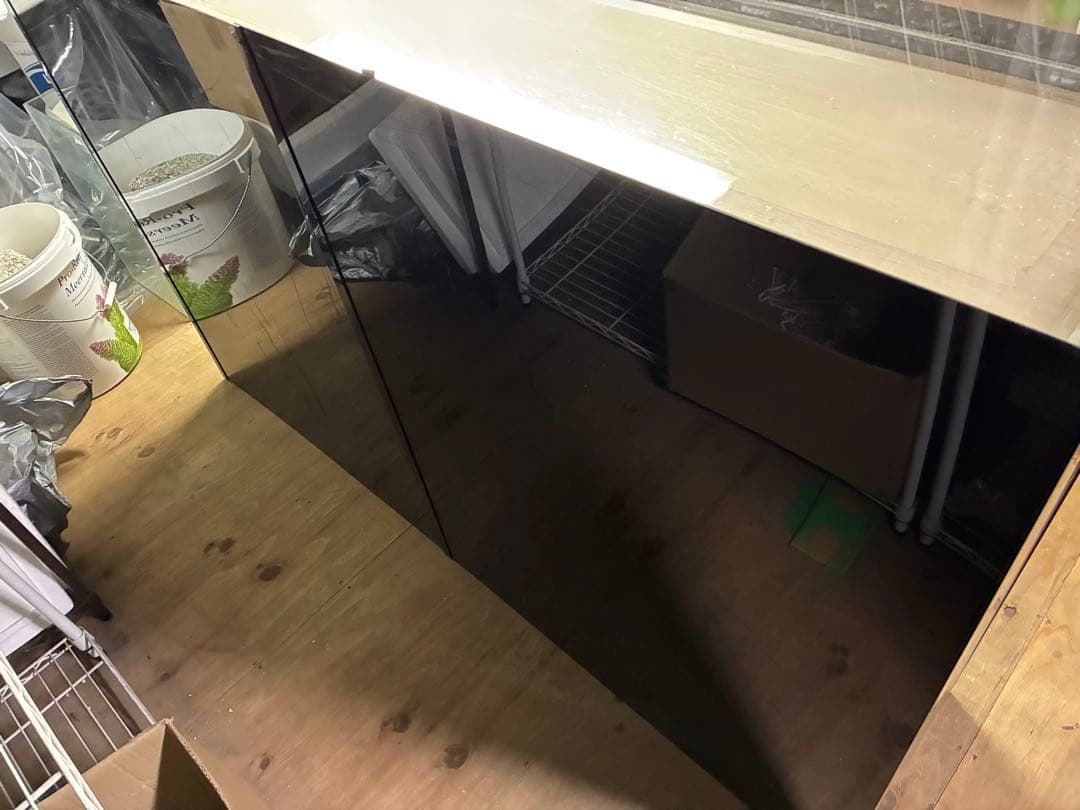 アクリル水槽 横1500×奥行30×高さ600 発送不可！