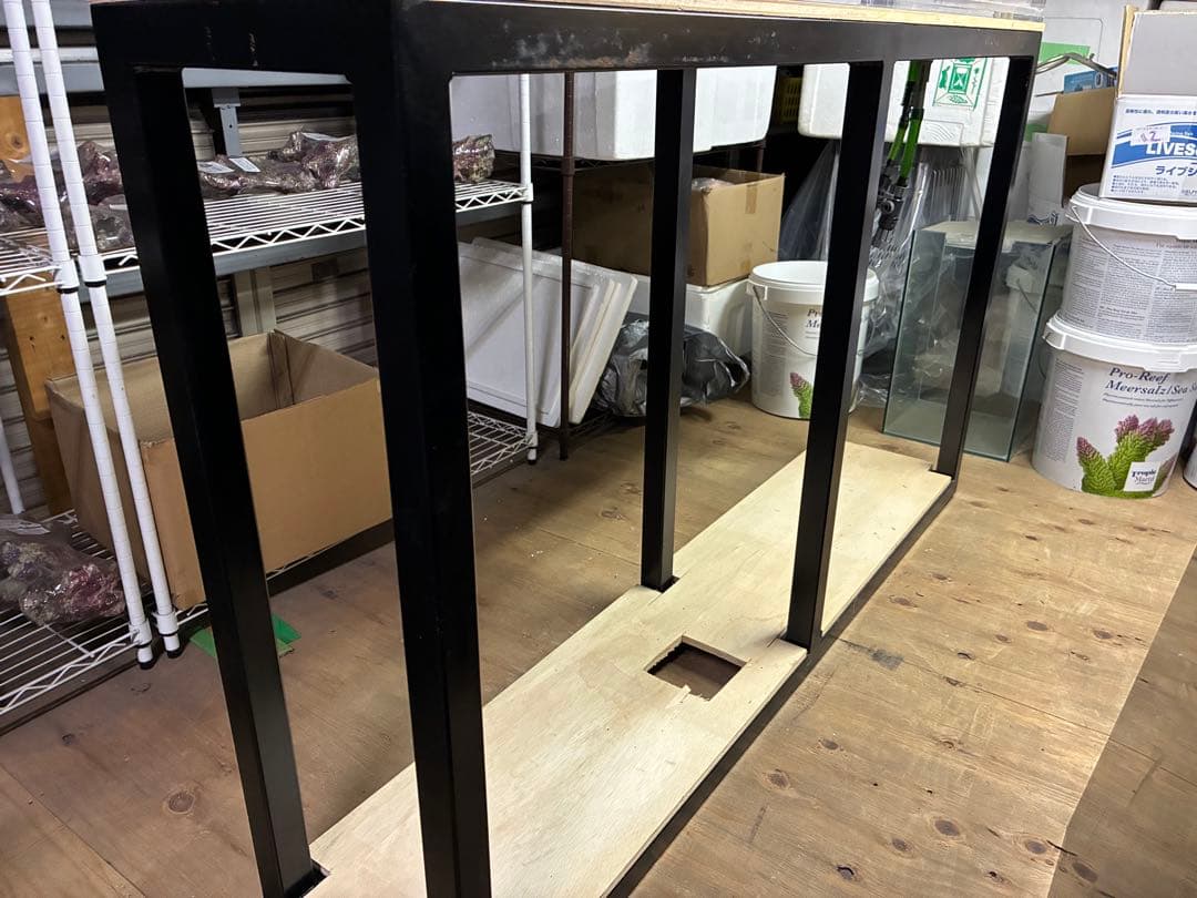 アクリル水槽 横1500×奥行30×高さ600 発送不可！