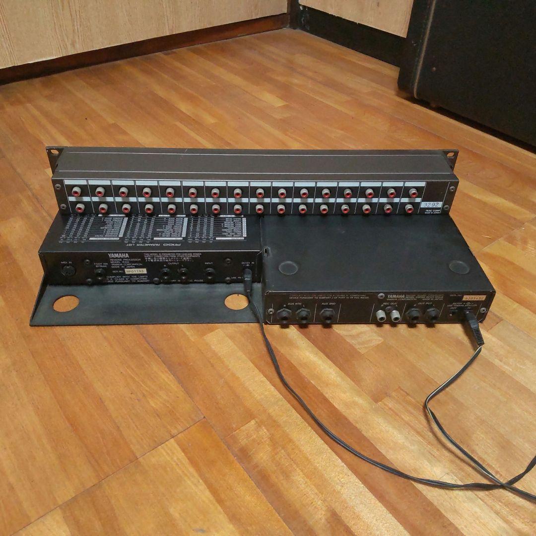 Yamaha R100+GSP-100 エフェクトプロセッサー+パッチベイ