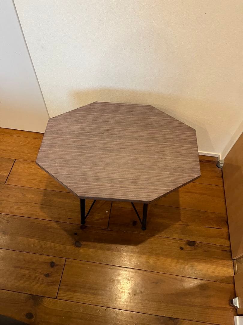 ヴィンテージ鉄脚カフェテーブル