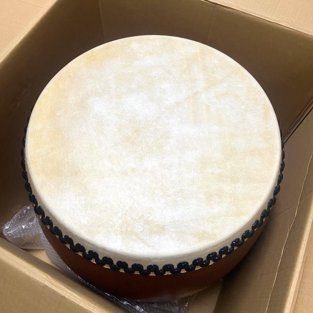 【高級タモ材】　諏訪工芸　長胴太鼓　1.6尺　耳無し