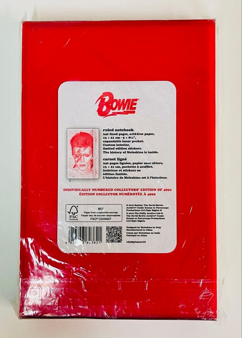 限定品■モレスキン　デヴィッド・ボウイ コレクション　コレクターズ・エディション