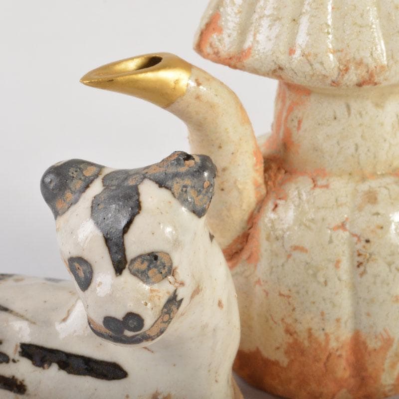 pipo 　鉄絵など　スンコロク　宋胡録　水滴　5点まとめて　C　6711