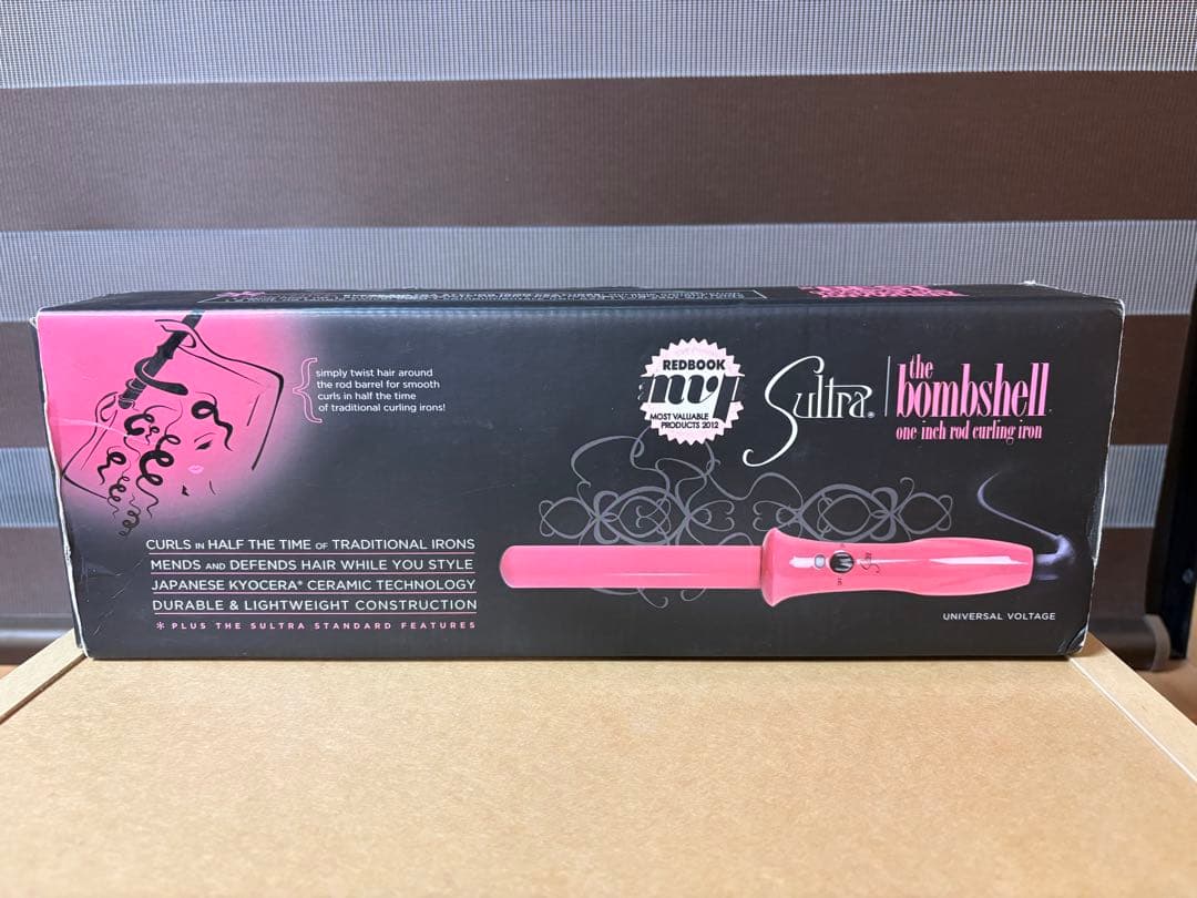 Sultra the bombshell カールアイロン 25mm