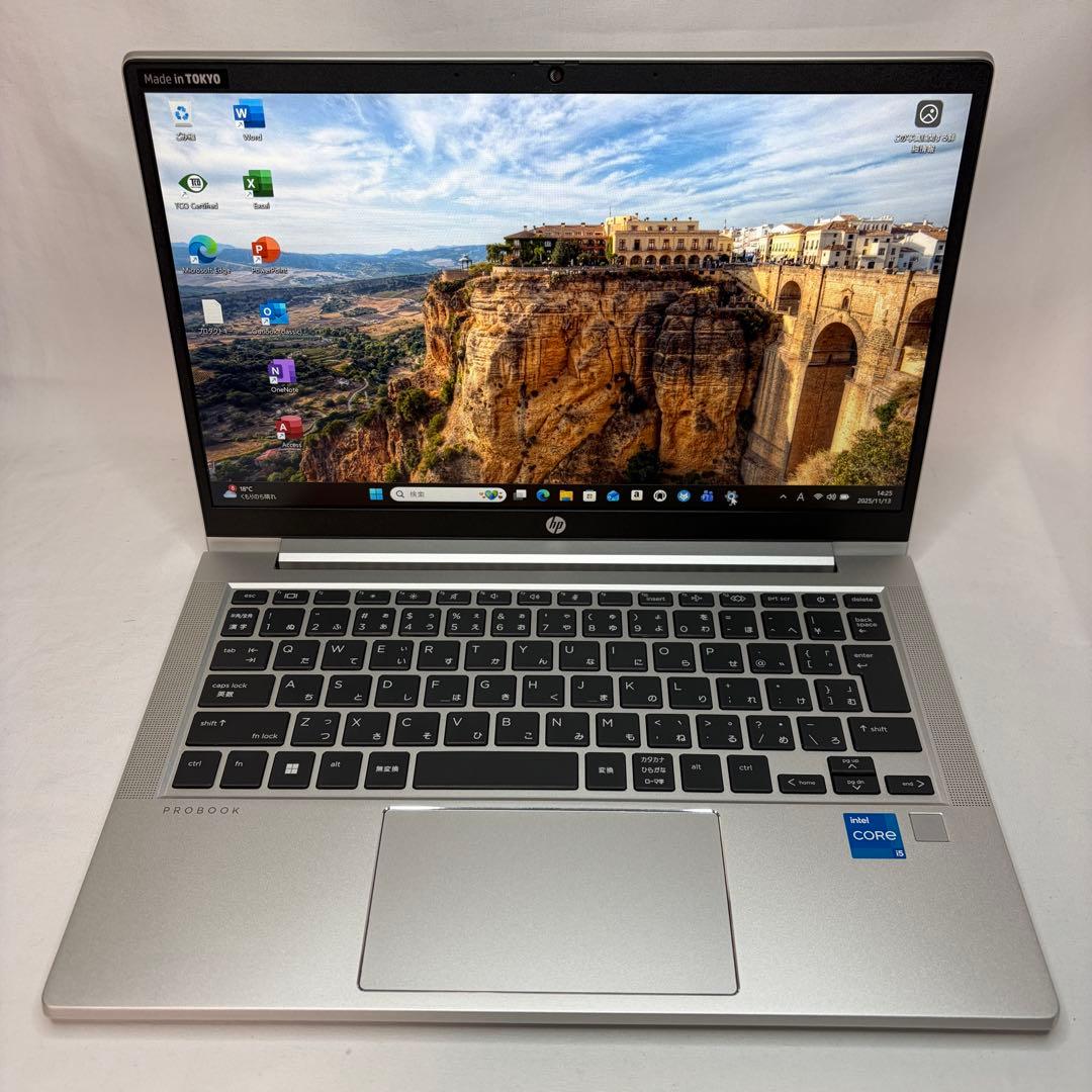 準美品 PROBOOK 430 G8 11世代 i5 16GB FHD オフィス