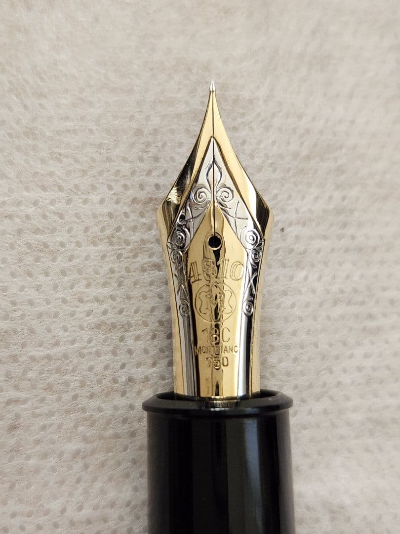 モンブラン MONTBLANC 149 60年代 ２本溝 ペン先18C ニブEF