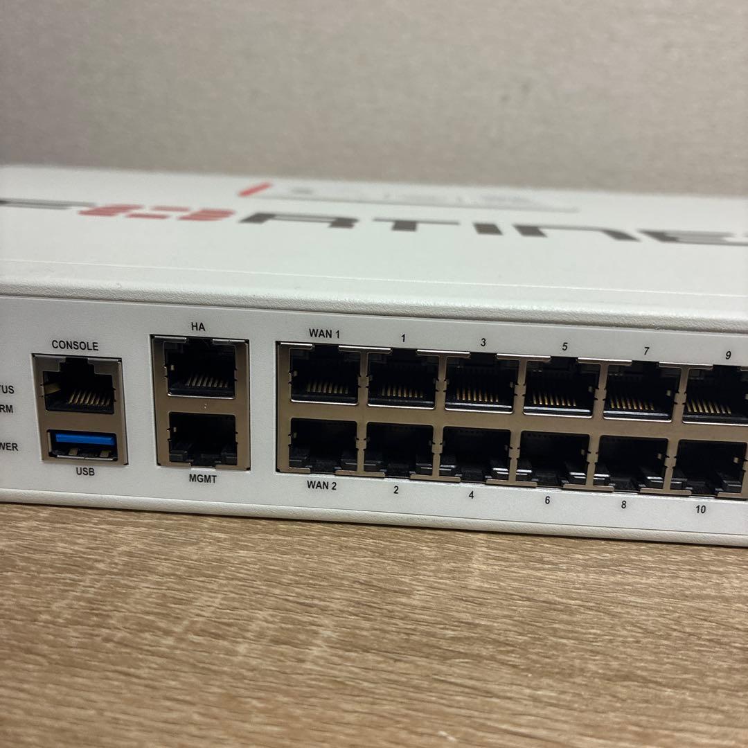 FortiGate 200E UTM ファイアウォール 1週間保証