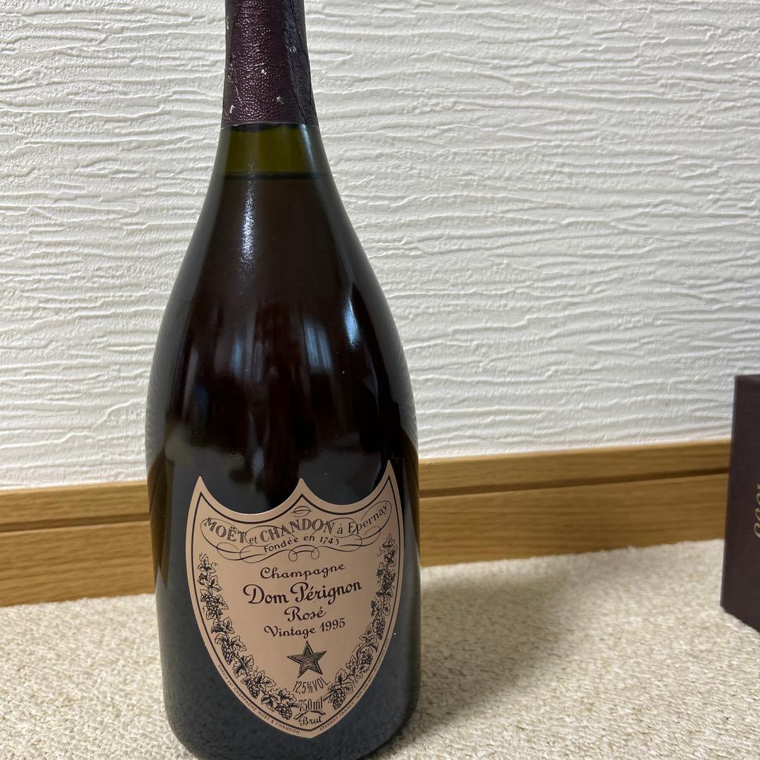 「te226」　Dom Pérignon ロゼ シャンパン 1995