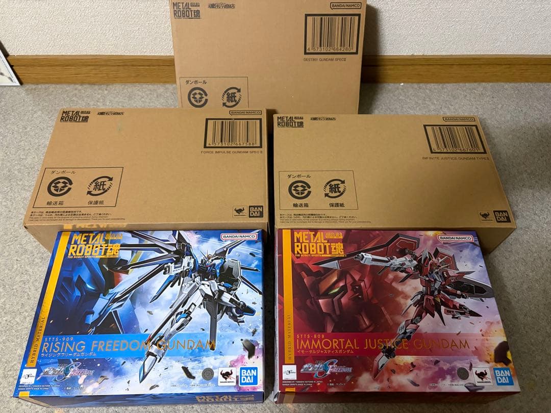 メタルロボット魂 ガンダムSEED FREEDAM5点セット