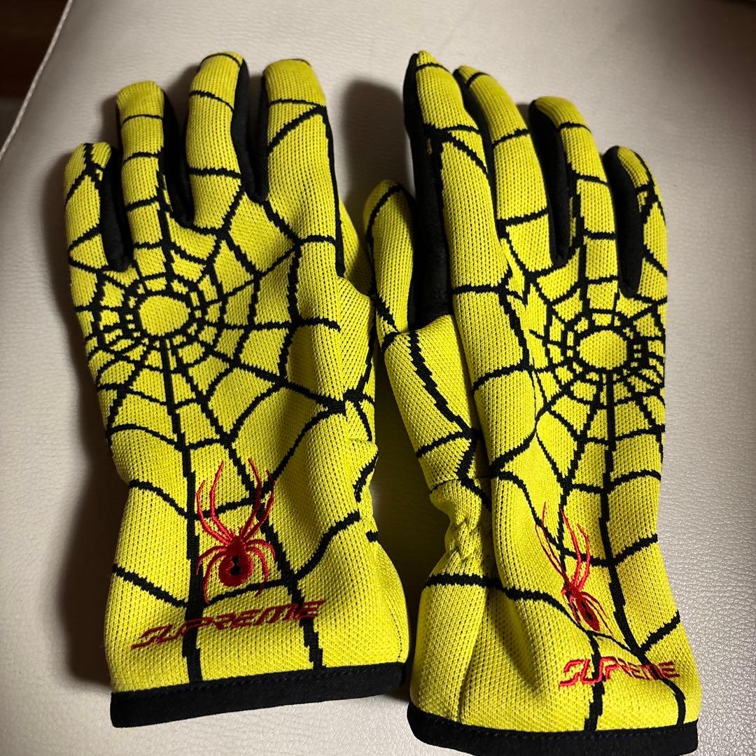 supreme spider globe 手袋