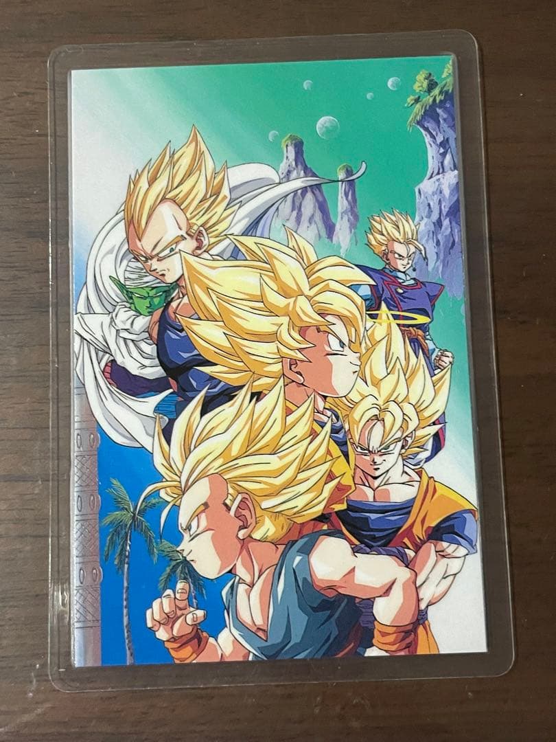 希少品 美品 Dragon Ball Z(魔人ブウ編) ラミネートカード