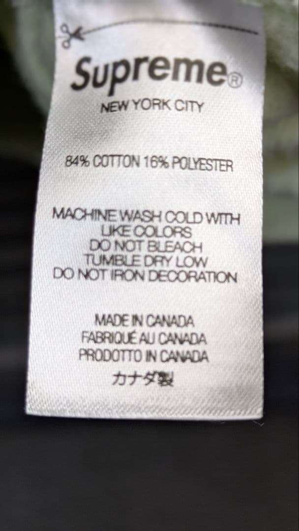 Supreme スモールボックスロゴ パーカー カナダ製