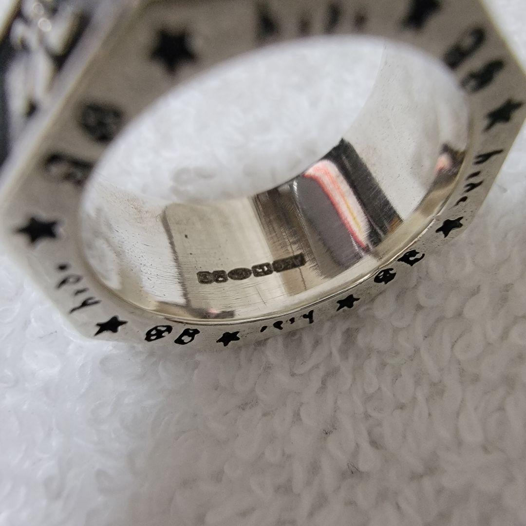 A&G 八角リング シルバー925 指輪 6号 ネックレス・ペンダントにも！