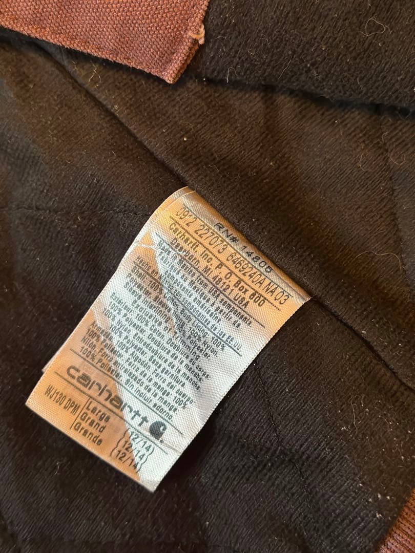 【本日まで値下げ‼️】【希少】【パープル】Carhartt アクティブジャケット