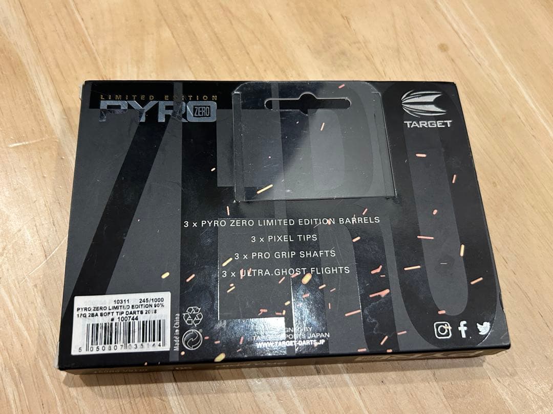 TARGET ターゲット　PYRO ZERO 星野光正　DARTS