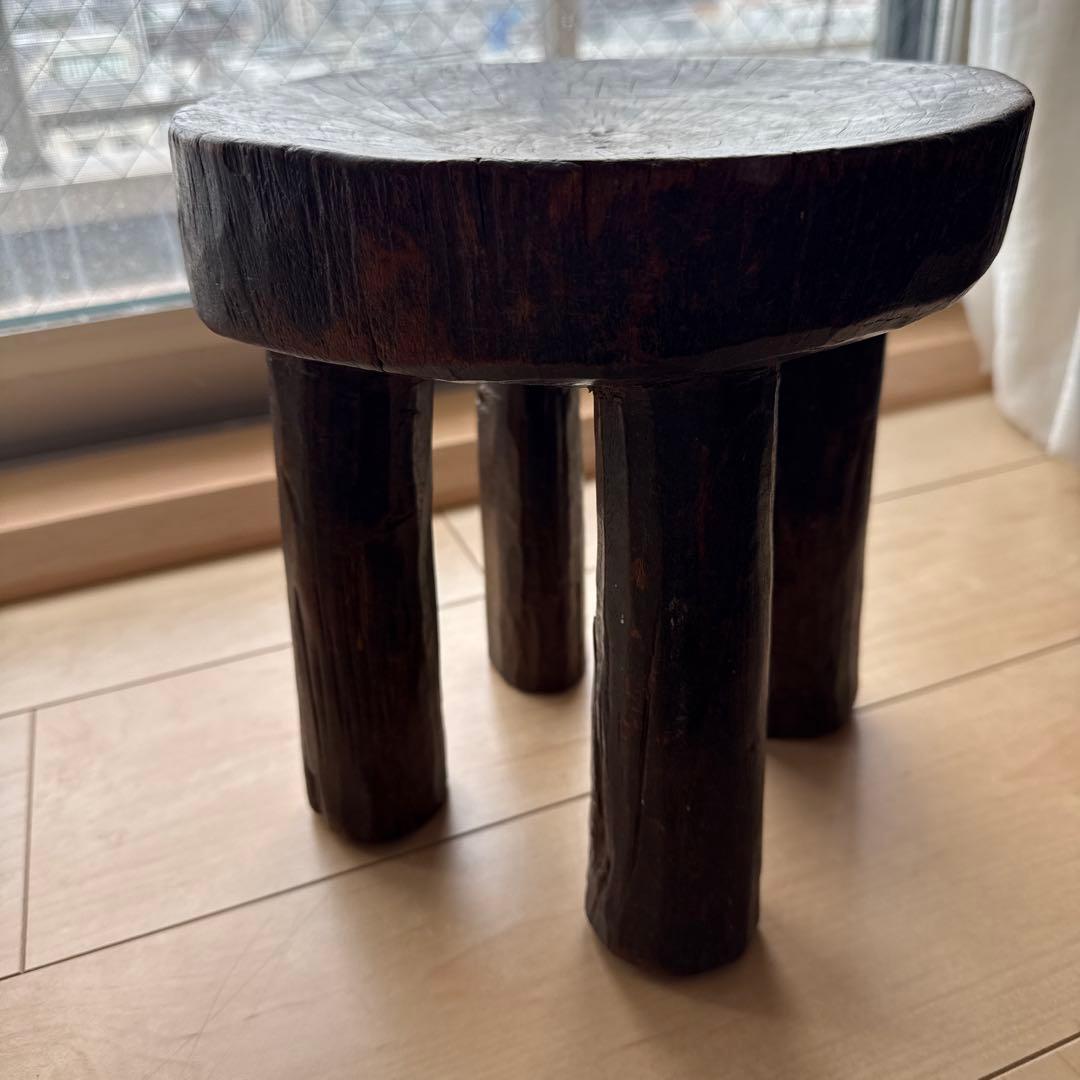 セヌフォ族　スツール　アフリカ