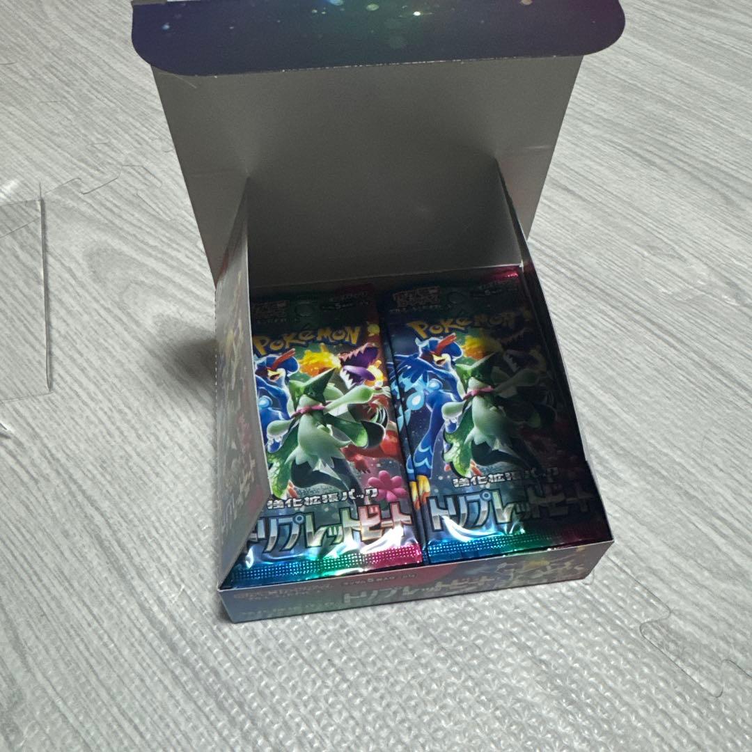 ポケモン トレプレットビート BOX 未開封 シュリンクなし