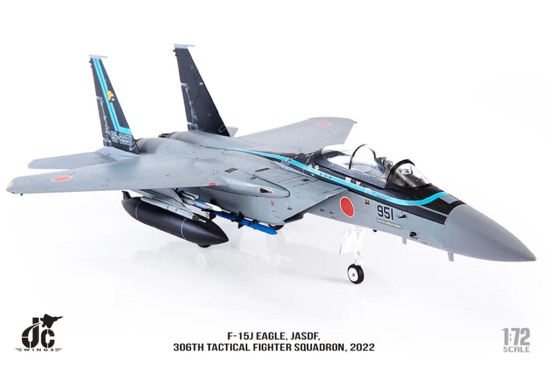 JCWINGS 1/72 F-15J 第6航空団 第306飛行隊　特別塗装
