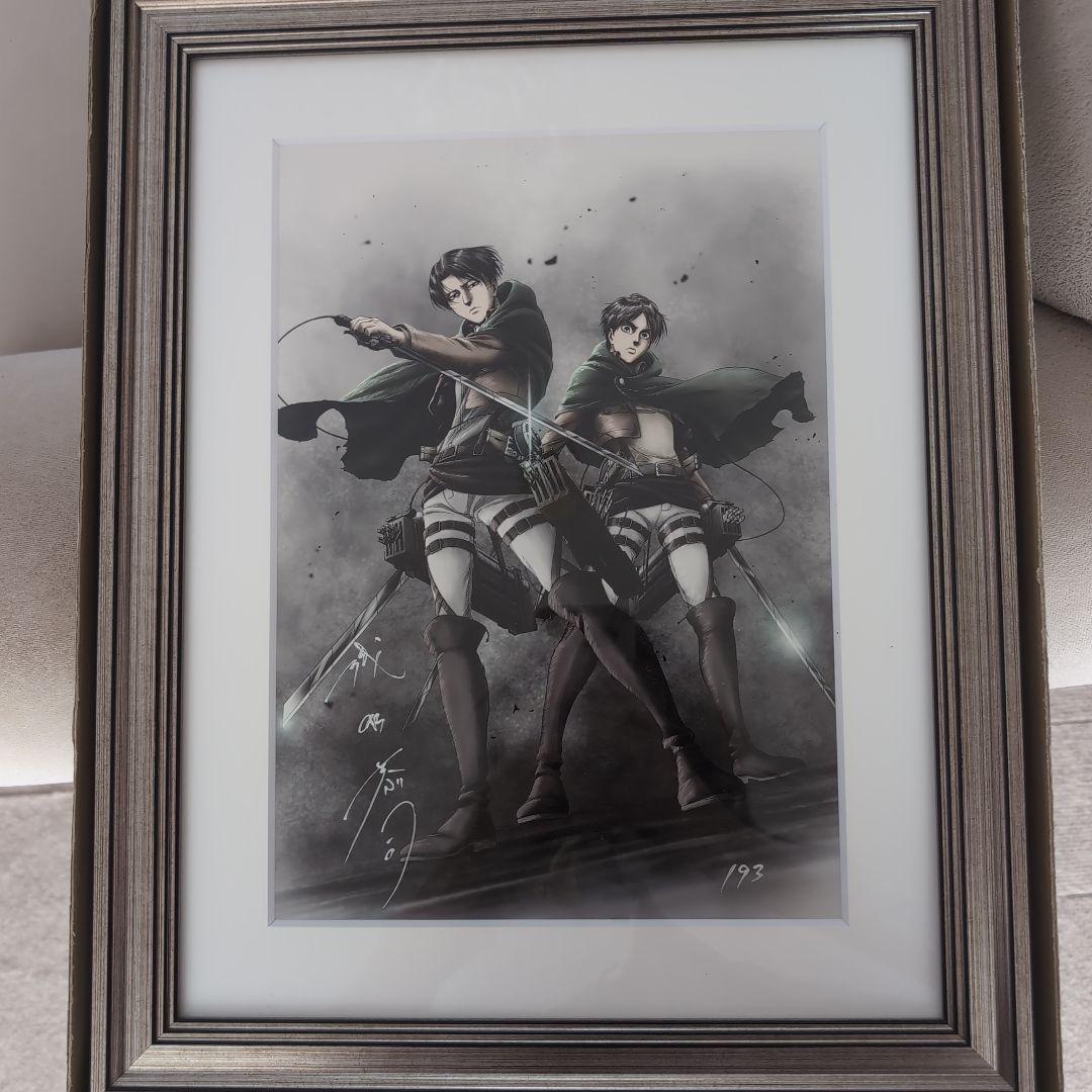 進撃の巨人展複製原画