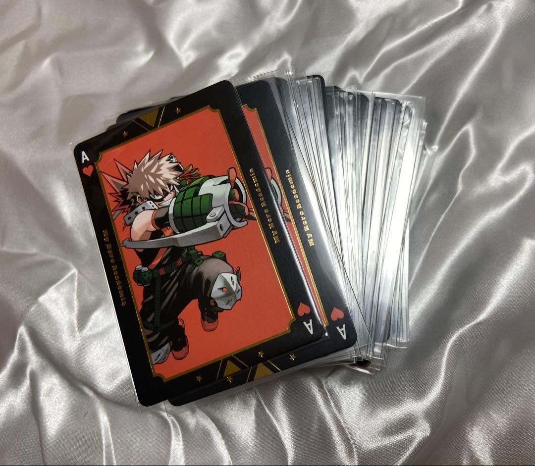 僕のヒーローアカデミア　ヒロアカ　トランプ　カード　原作　爆豪勝己　♡A