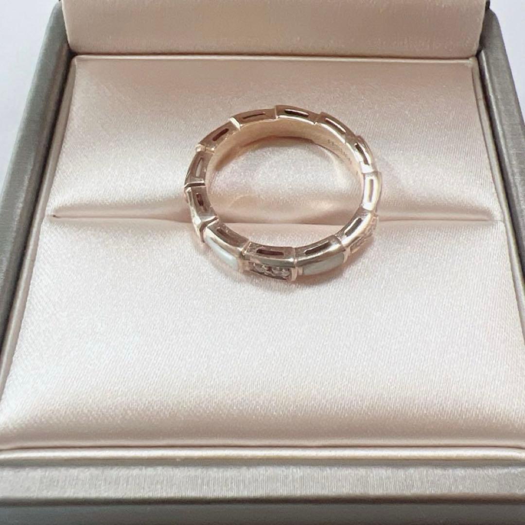 【新品】BULGARI セルペンティ ヴァイパーリング ダイヤ