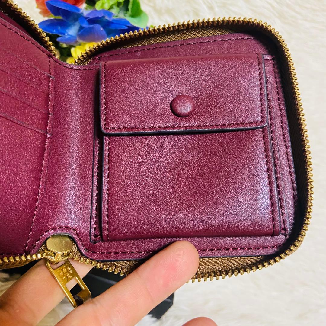 極美品✨TORY BURCH✨トリーバーチ✨財布✨モノグラム✨ジャガード✨限定