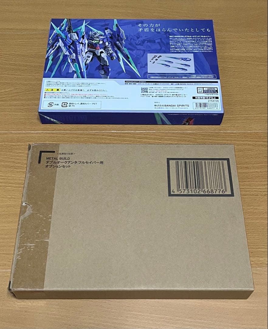 L BUILD ダブルオークアンタフルセイバー　オプションセット