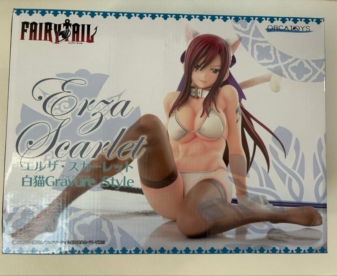 未開封FAIRY TAIL エルザ・スカーレット・白猫