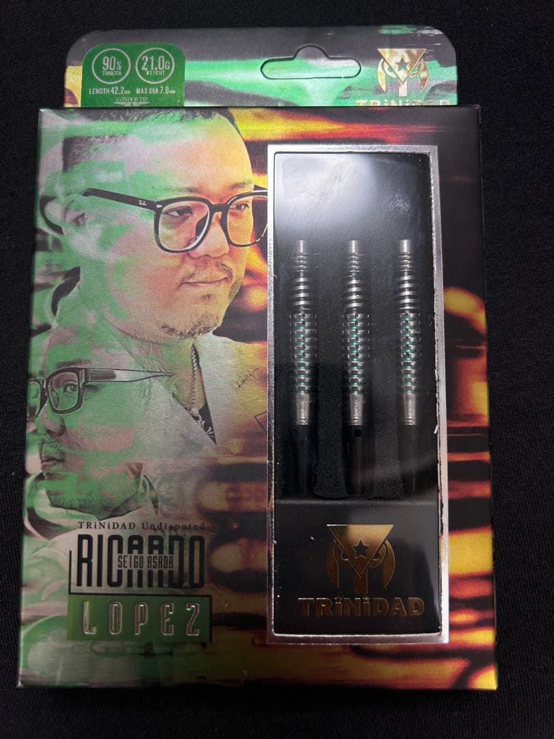 リカルド ロペス 浅田斉吾モデル 中古 K FLEX No6 緑　フライト新品