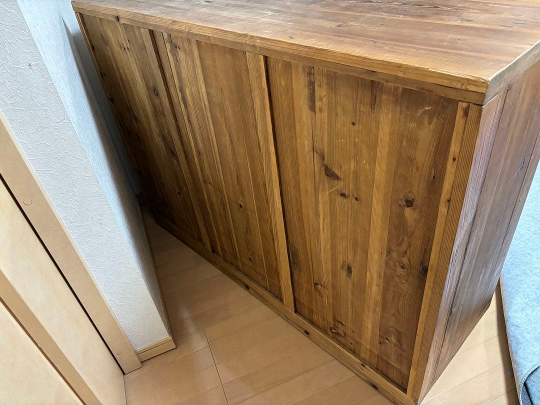 ABC アルファベット　収納棚ヴィンテージ風