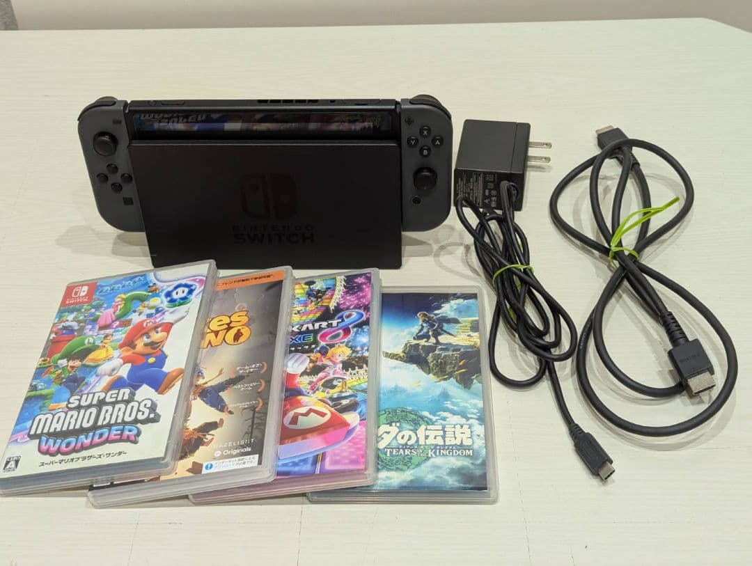 Nintendo Switch 本体 + ゲーム4本セット