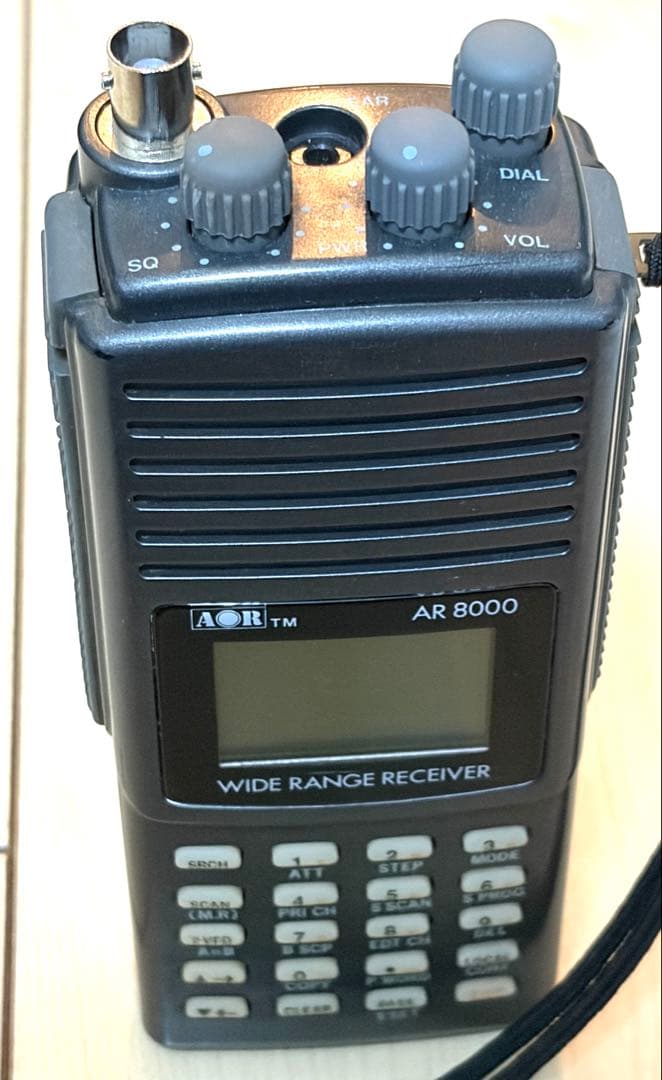 AOR AR8000 ワイドバンドレシーバー 取扱説明書一式付 動作品